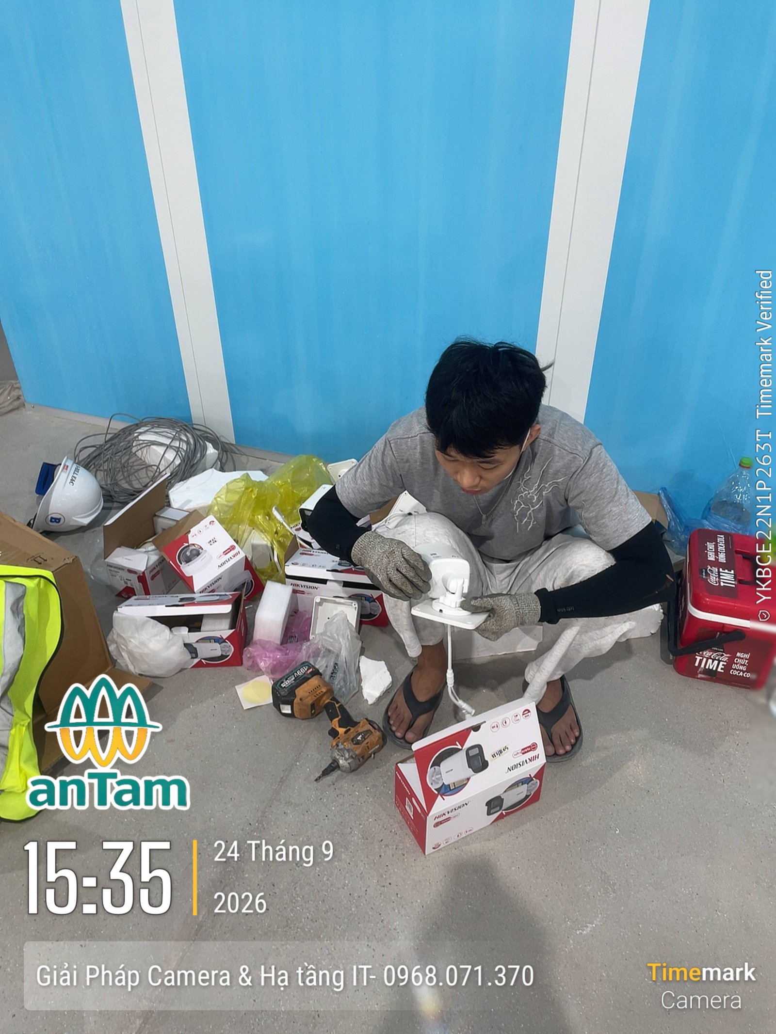 Lắp đặt hệ thống camera giám sát Hải quan cho DNCX