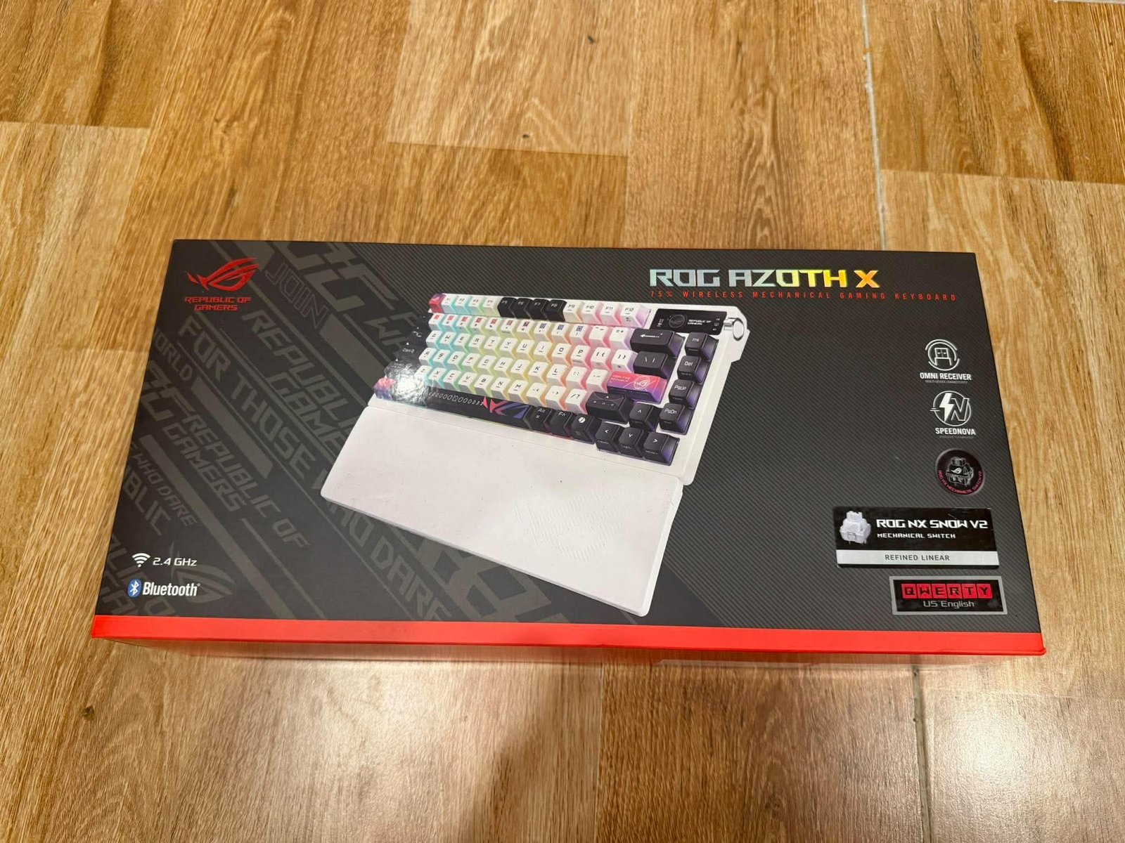 Bàn phím cơ không dây ASUS ROG AZOTH X (ROG NX V2 Sw)