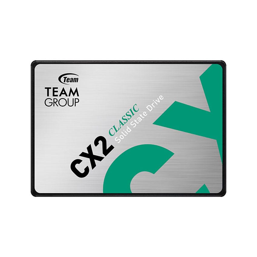 Ổ cứng SSD Teamgroup CX2 512GB SATA3 2.5 inch (Đọc 530MB/s, Ghi 470MB/s) - (T253X6512G0C101)