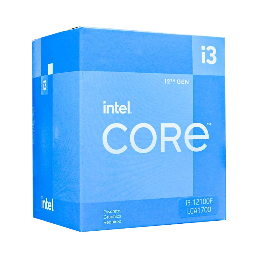 CPU Intel Core i3-12100F (Tray, cũ đẹp)