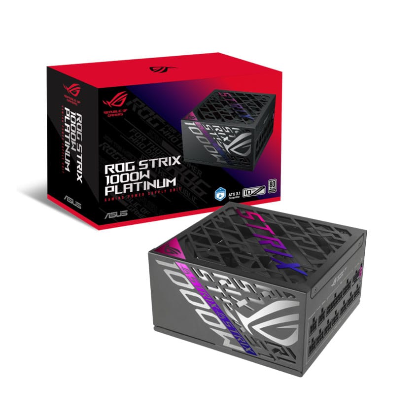 Nguồn Asus ROG STRIX 1000P GAMING - 1000W ( 80+ Platinum/ATX3.1/Full Modular)